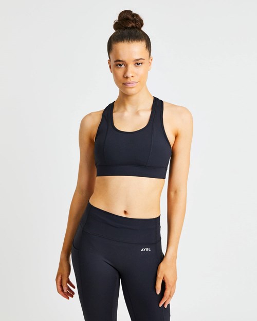 AYBL Pace Sports Bra Noir | CJNGSBX-09