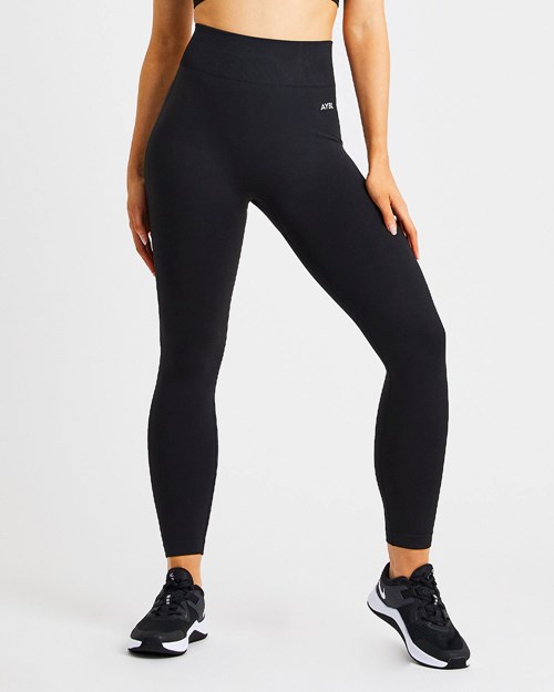 AYBL Pulse Seamless Leggings Noir | XZWCRBM-31