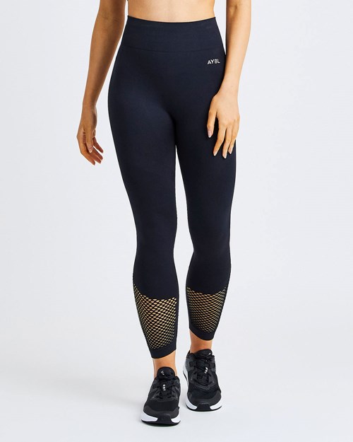 AYBL Reform Seamless Leggings Noir | EFOWCPY-21