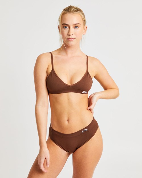 AYBL Seamless Bra Marron | SZTFRWE-23