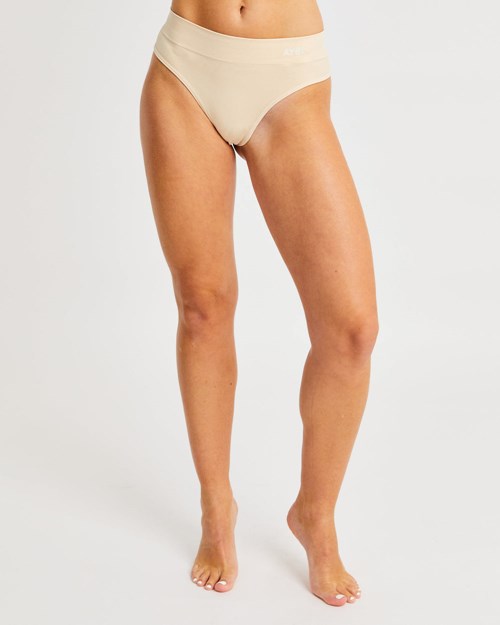 AYBL Seamless High Rise Lanières Nude | RFJLPVT-39