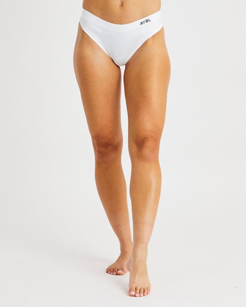 AYBL Seamless Hipsters Blanche | CWDEVOB-30