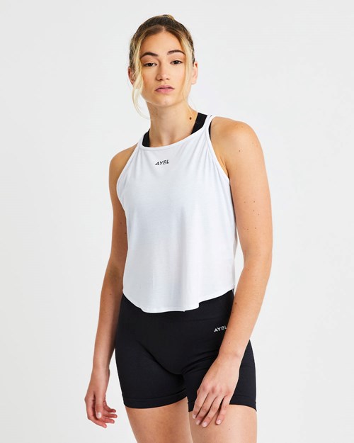 AYBL Strive Lanières Vest Blanche | OZQUWFJ-57