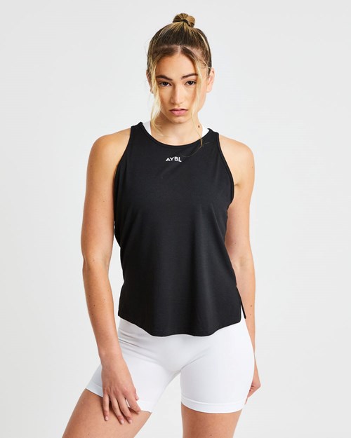 AYBL Strive Vest Noir | CKQVJTS-36