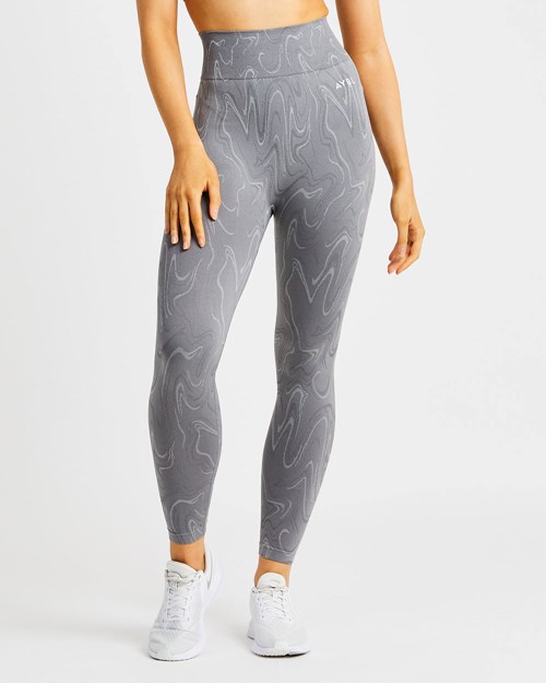 AYBL Velocity Seamless Leggings Grise | MFLWZQT-41