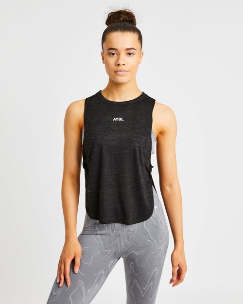 AYBL Velocity Twist Vest Noir | FDCIAVH-69